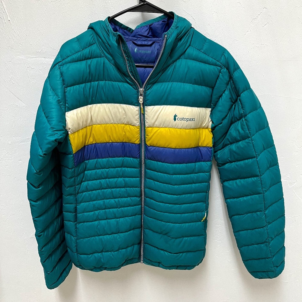 Cotopaxi Women’s Fuego 800-Fill Down Jacket With Hood Size Large